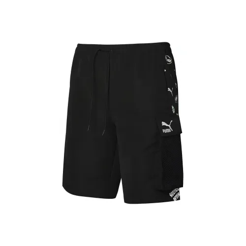 PUMA Casual Shorts Men Black