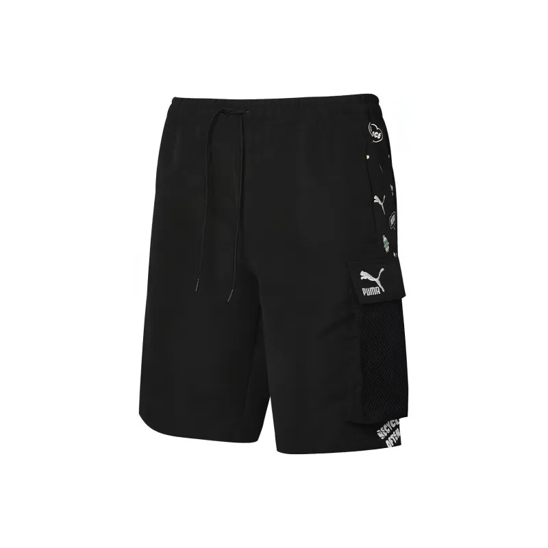PUMA Casual Shorts Men Black-0