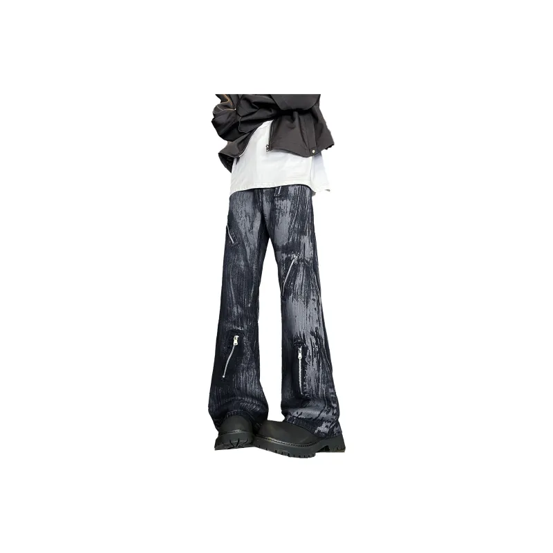 SWAMP AREA Jeans Unisex Black-0