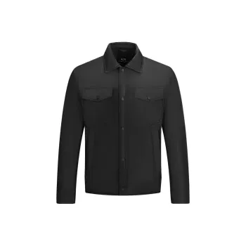 ARMANI EXCHANGEAE FW24 Puffer Jacket Men's Black