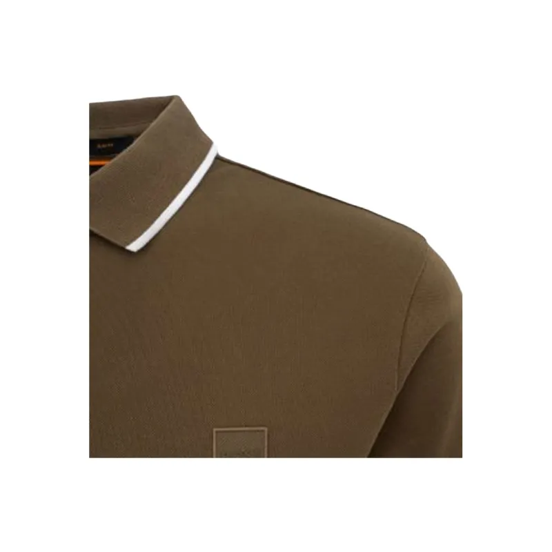 HUGO BOSS Passertip Logo Patch Polo Shirt-2