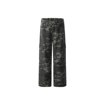 GBXM Jeans Unisex Camouflage