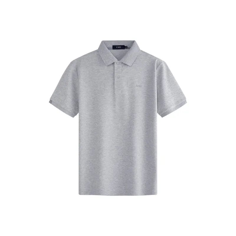 FIRS Polo Shirt Men's Heather Gray-0