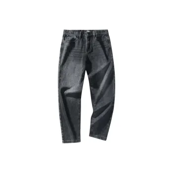 FAIRWHALE Jeans Men Black 001