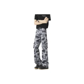 DARK HORSE Multi Pocket Slimming Cargo Pants Unisex