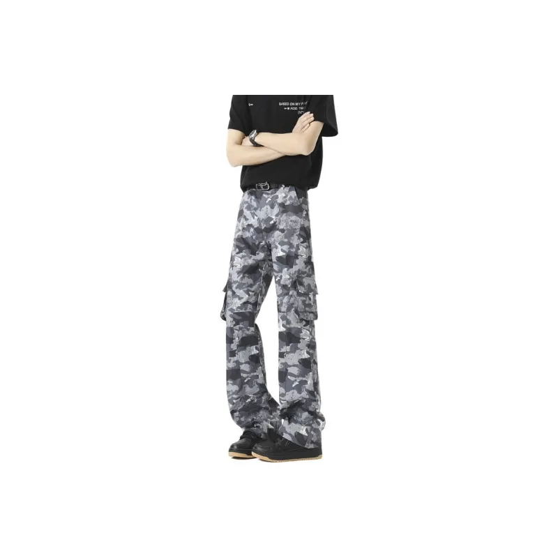 DARK HORSE Multi Pocket Slimming Cargo Pants Unisex-0