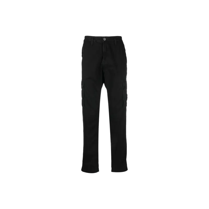STONE ISLAND Cargo Pants Men's Black-0