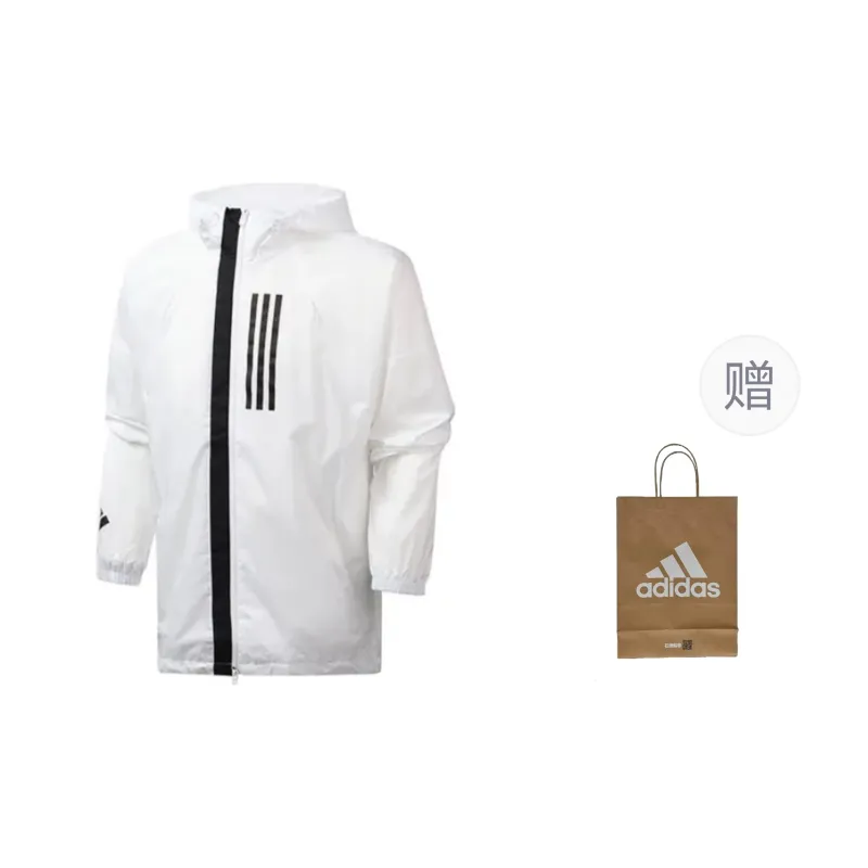 Adidas Jackets Coats Men's White-0