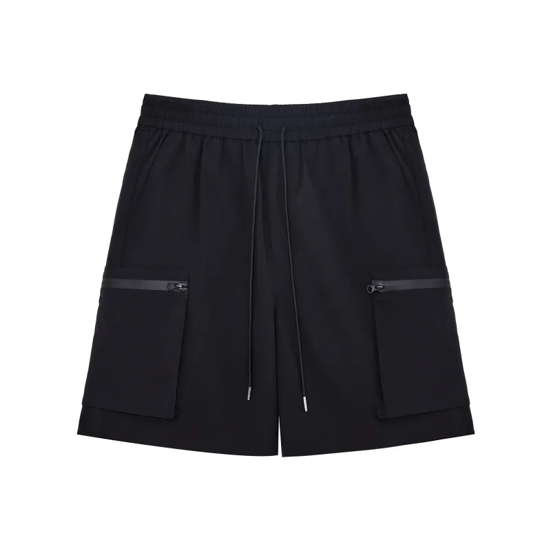 CLIMAX VISION Cargo Shorts Unisex Black-0