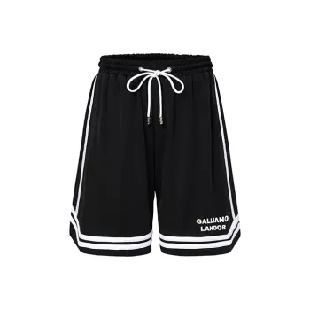 GALLIANO LANDOR SS22 Shorts Unisex Black