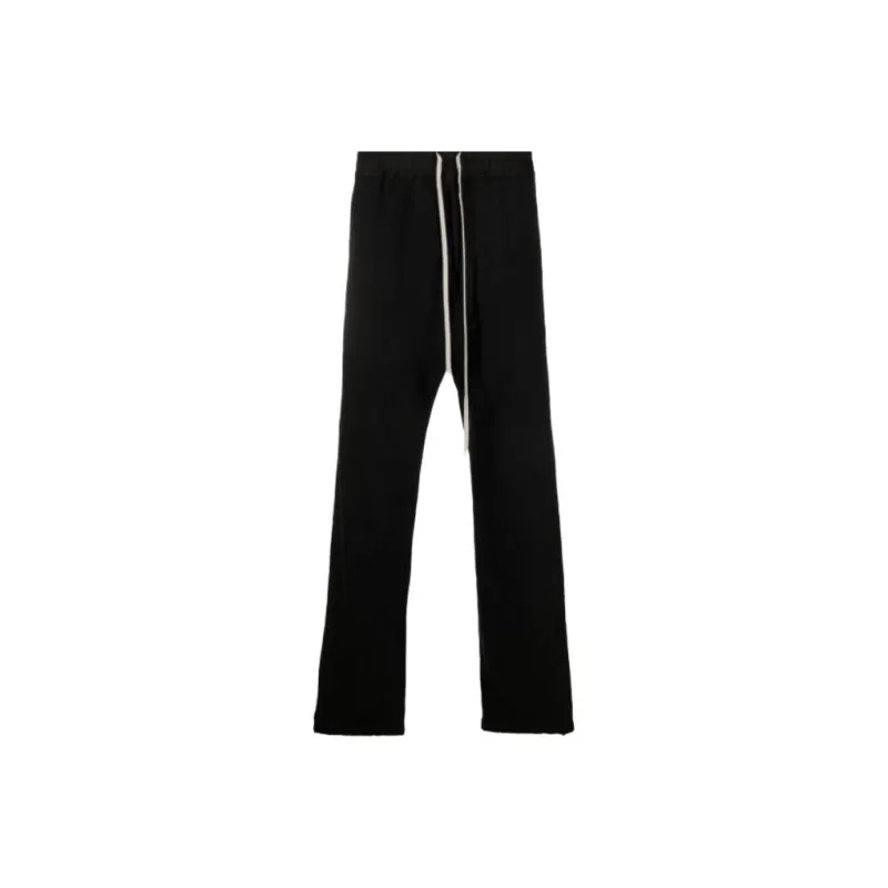 Rick Owens DRKSHDW Straight leg Cotton Trousers-0