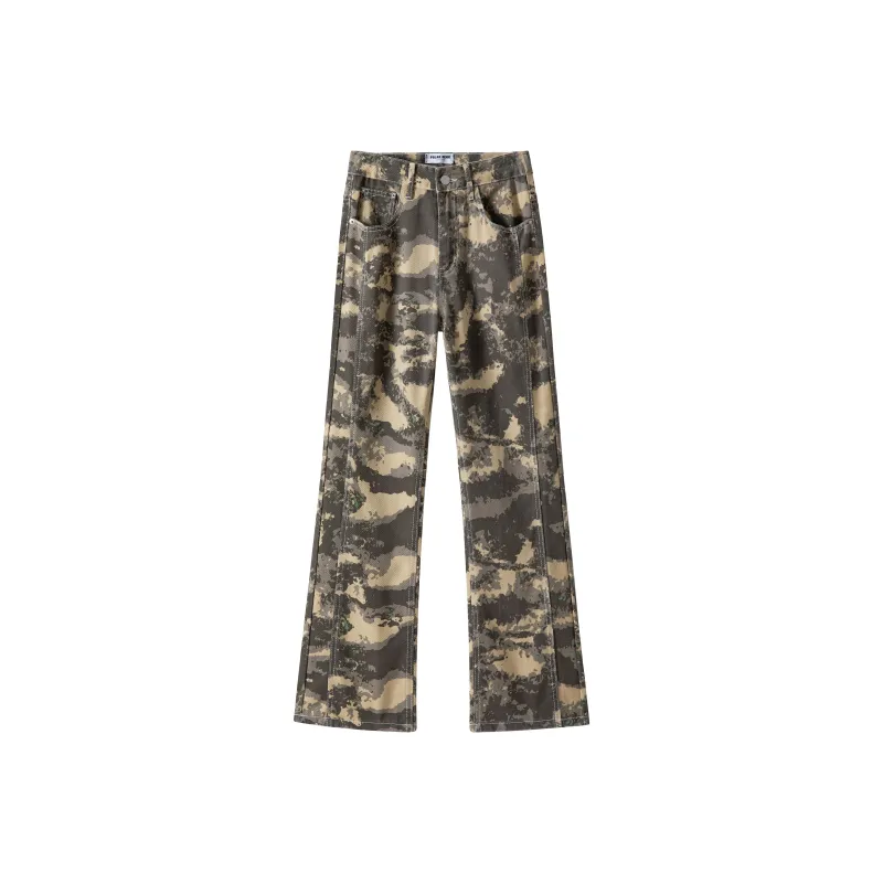 POLAR BEAR Jeans Unisex Desert Camouflage-0