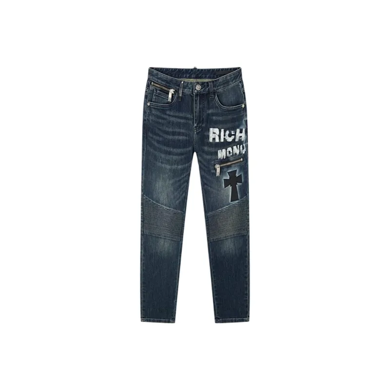 JOHN RICHMOND SS25 Jeans Men's Dark Denim Blue-0