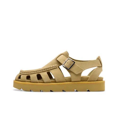 Clarks Roman Sandals Unisex Brown