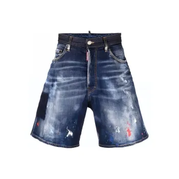 DSQUARED 2 Denim Shorts Men Blue
