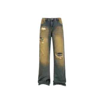 Poshbrain Jeans Unisex Vintage Blue