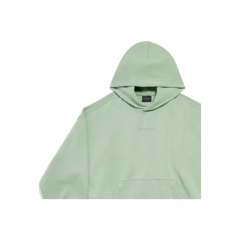 Balenciaga Sweatshirt Women's Gray Green-2