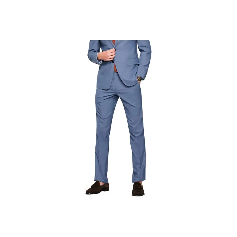 JODOLL Suit Trousers Men Blue-0
