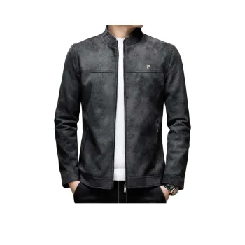 PIERRE CARDIN Leather Jacket Unisex