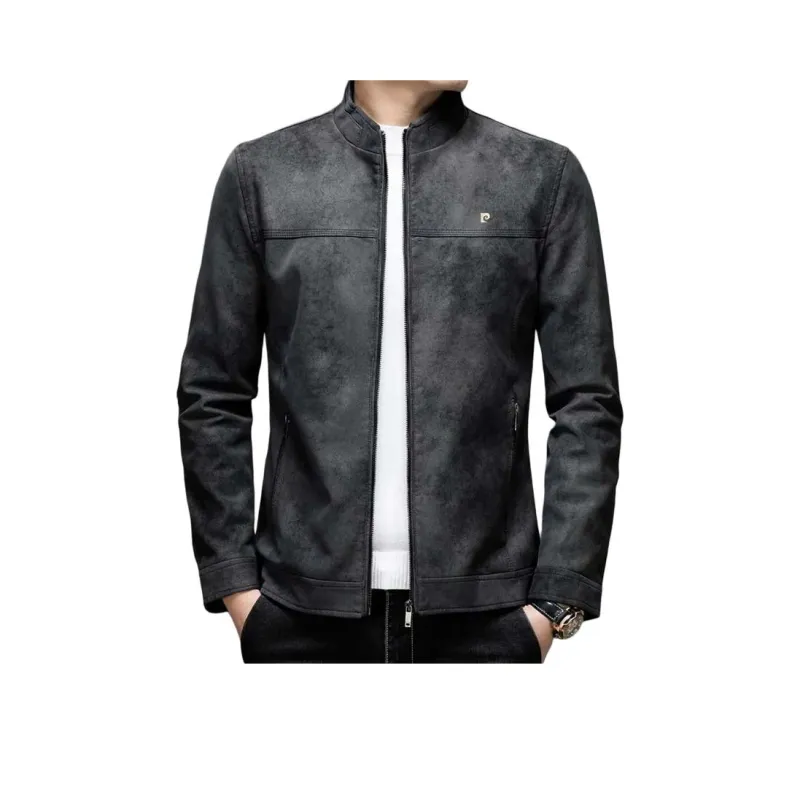 PIERRE CARDIN Leather Jacket Unisex-0