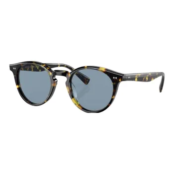 Oliver Peoples Acetate Round Sunglasses Unisex Tortoiseshell