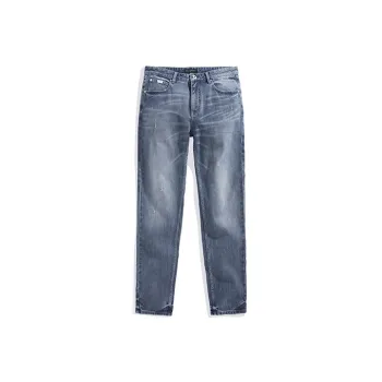 PEACEBIRD MEN Thin Straight Fit Washable Loose Fit Pants Jeans Men's