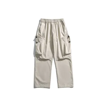 LEVEL Casual Pants Unisex Green