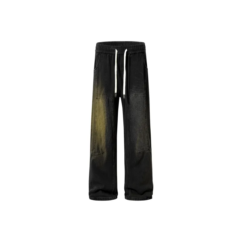UPZCY Jeans Unisex Black-0