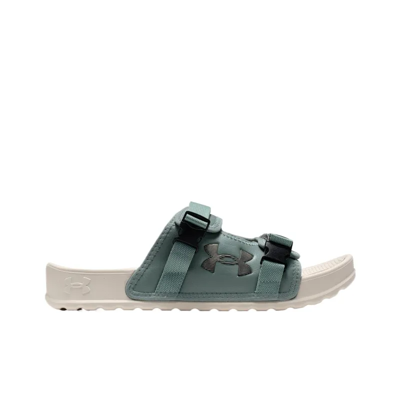 Under Armour Movement Slide Slippers Unisex Quartz Stone Green-1