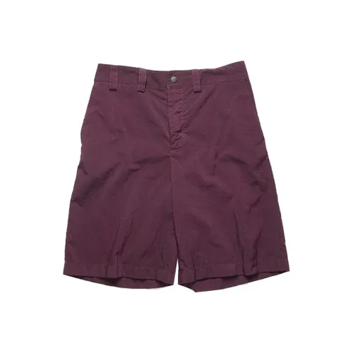 Acne Studios Casual shorts lavage Men's Umber Red