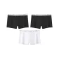 [3 Pack]Black+Black+White