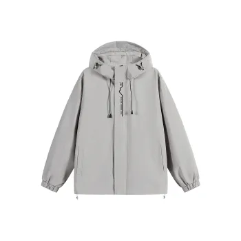 361° Trench Coat Unisex Frost White