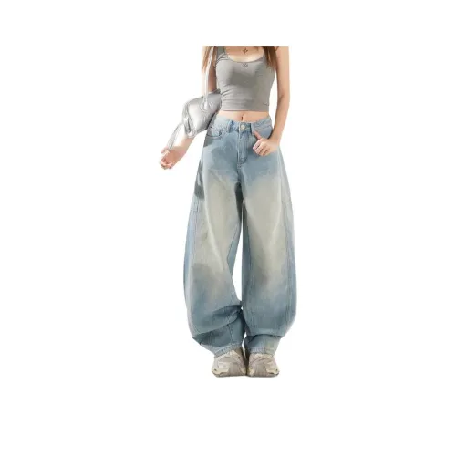 BENGEN Jeans Women's Vintage Blue