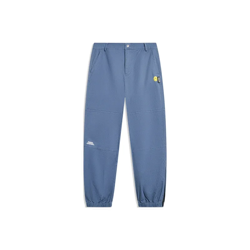 LiNing Casual Pants Men's Gray Indigo-0