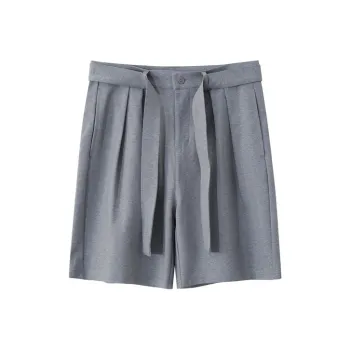 LiNing Sports Basketball Collection Casual Shorts Men Shark Gray