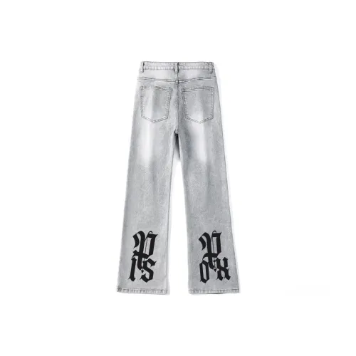 PRADA Enamelled Tag Detailed Denim Jacket