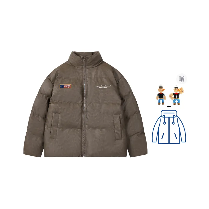 POPEYE Puffer Jacket Winter Unisex-11