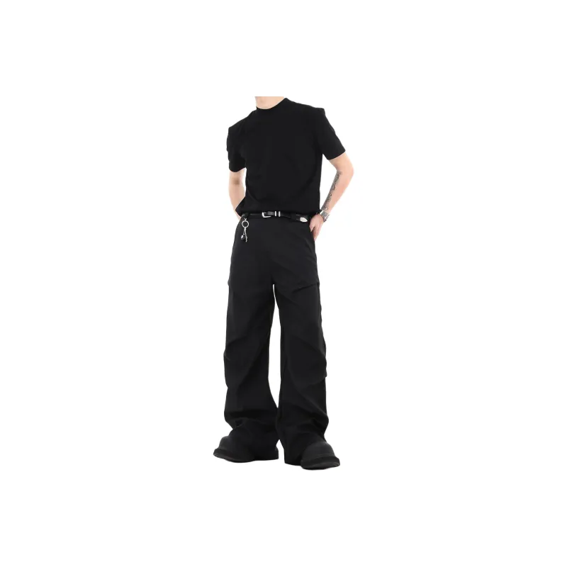 DAFK Suit Trousers Men Black-0