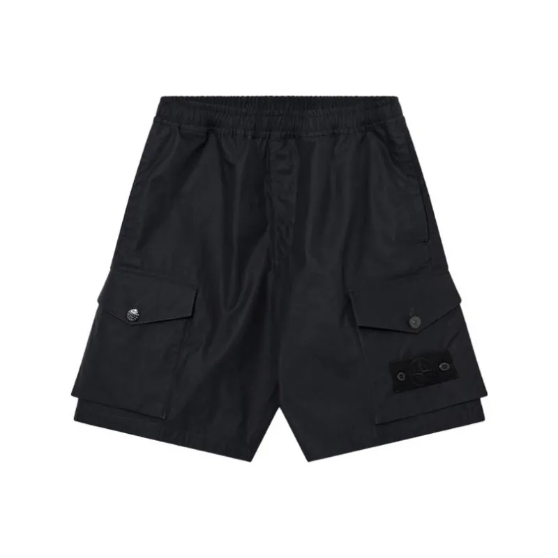 STONE ISLAND Knee length Cargo Shorts-0