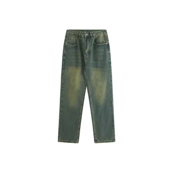 GTRG Jeans Unisex Olive Green