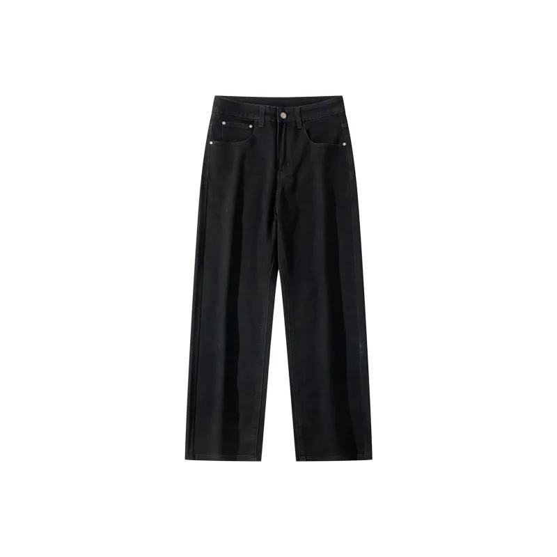 FASTFISH Jeans Unisex Black-0