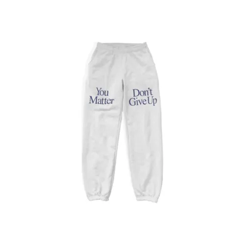 Praying FW24 Casual Pants Unisex Gray