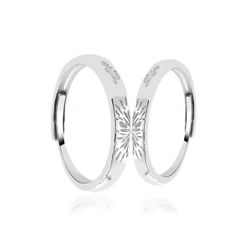 MAGICPOLE S925 Silver Rings Unisex Silver