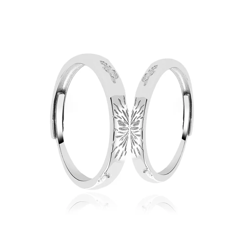 MAGICPOLE S925 Silver Rings Unisex Silver-0