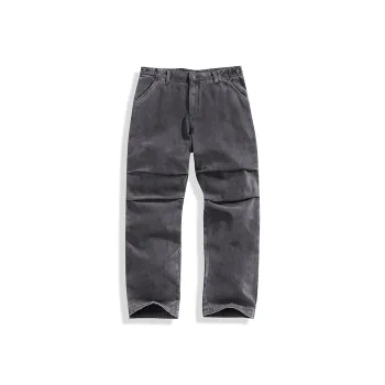 PEACEBIRD MEN Jeans Men Denim Medium Gray 1