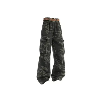 ROSECREED Cargo Pants Unisex Camouflage