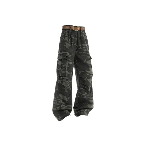 ROSECREED Cargo Pants Unisex Camouflage