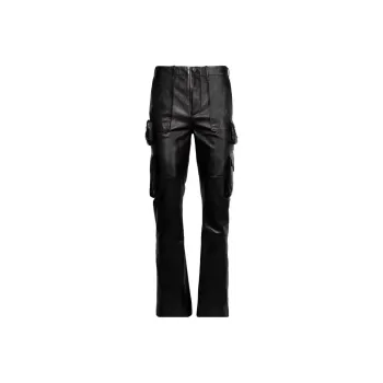 AMIRI Leather Tactical Flare Cargo