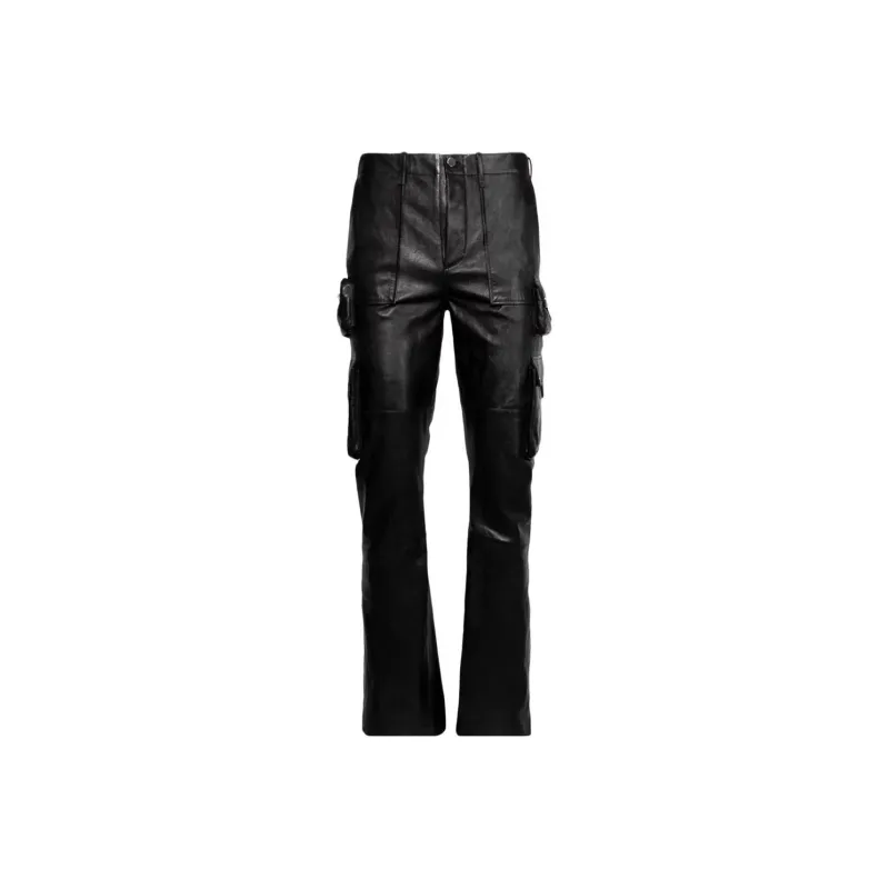 AMIRI Leather Tactical Flare Cargo-0