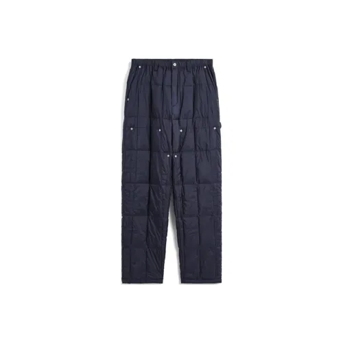TAION Down Pants Unisex Marine Blue